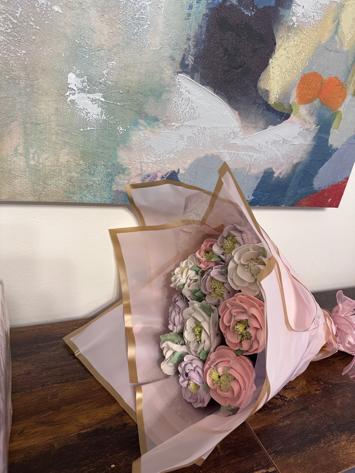 Bouquet of flowers medium size 8 inch